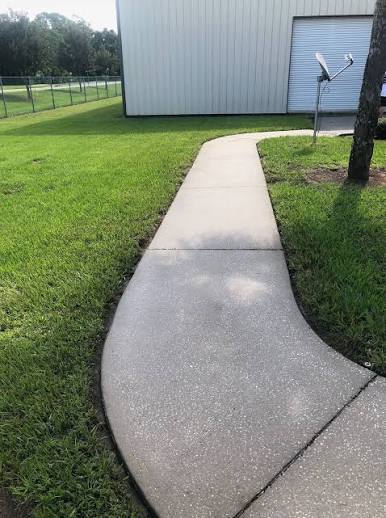 Sidewalk cleaning
